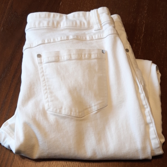 Tribal Pants - TRIBAL 5 Pocket White Jean